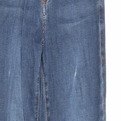 Topshop Womens Blue  Denim Skinny Jeans Size 26 in L26 in