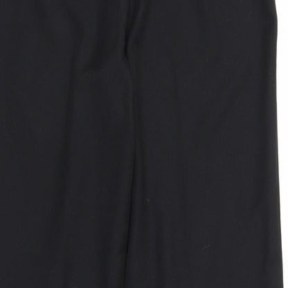 Womens UK Size 12 Very Regular Fit  Black Trousers