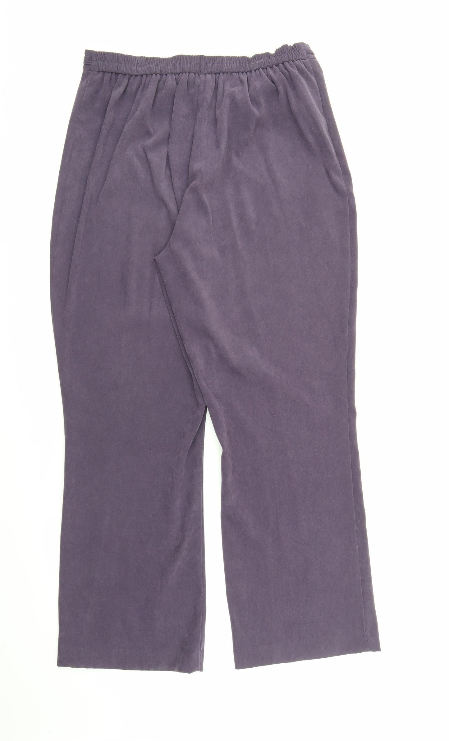 Classics Womens Purple   Trousers  Size 14 L25 in