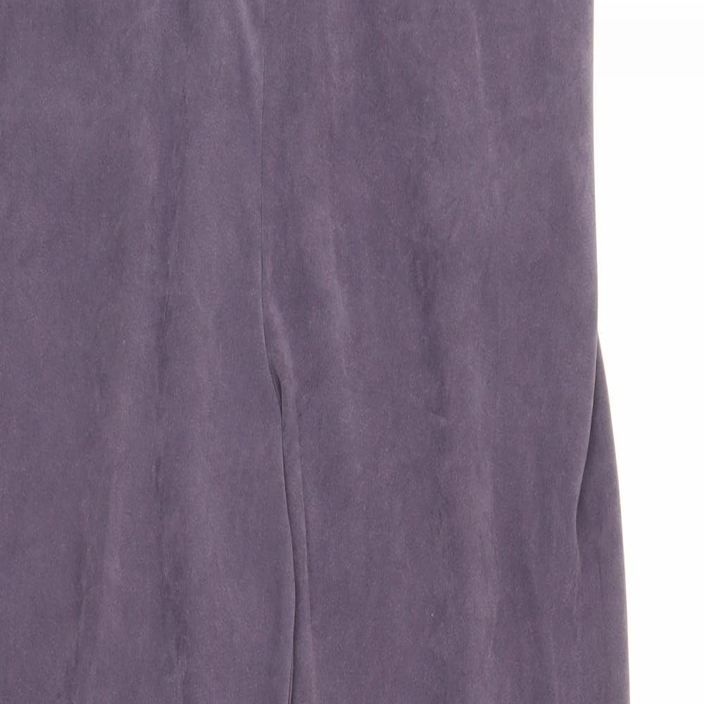 Classics Womens Purple   Trousers  Size 14 L25 in
