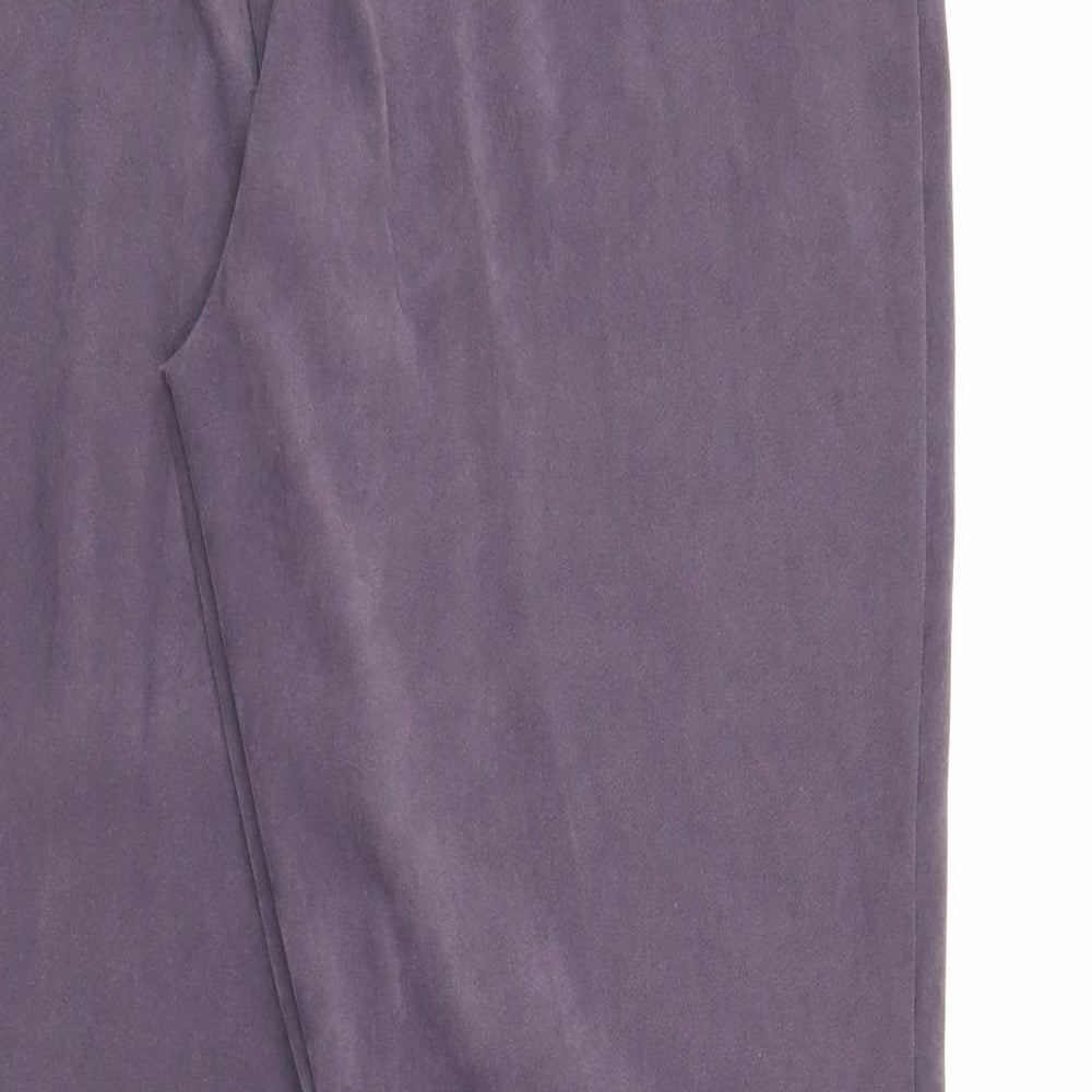 Classics Womens Purple   Trousers  Size 14 L25 in