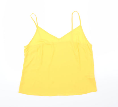 F&F Womens Yellow   Camisole Blouse Size 14