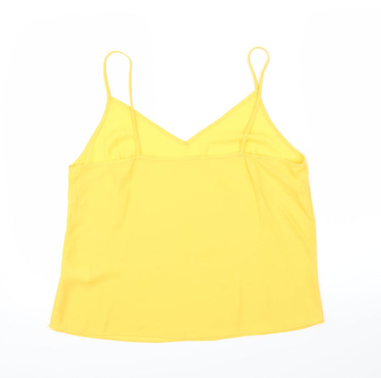 F&F Womens Yellow   Camisole Blouse Size 14