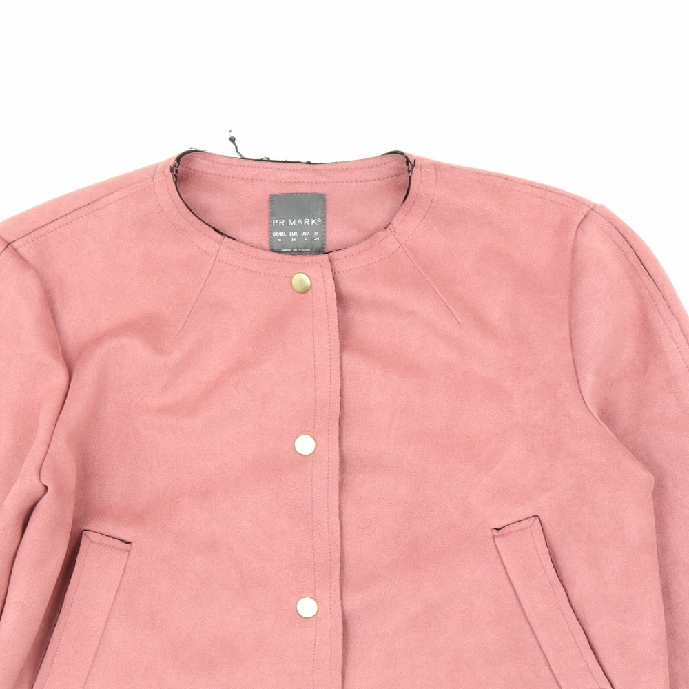 Primark Womens Pink   Jacket  Size 10  - Chanel jacket