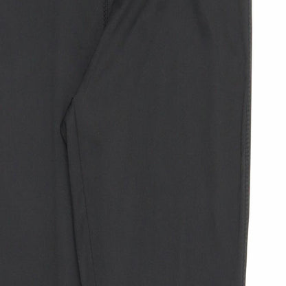 Studio Womens Black   Capri Leggings Size 8 L23 in