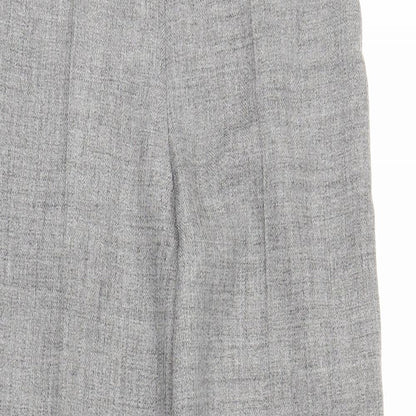 M&S Womens Grey   Capri Trousers Size 14 L25 in