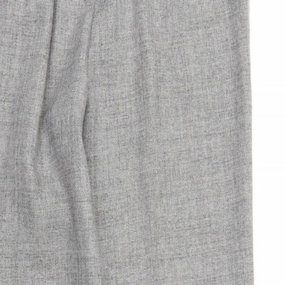 M&S Womens Grey   Capri Trousers Size 14 L25 in