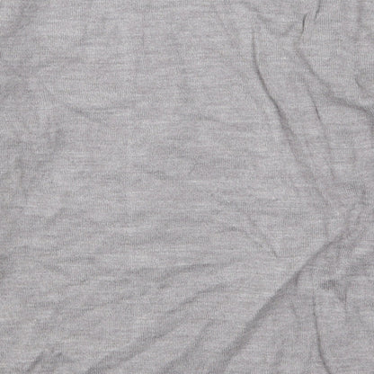 Ann Marie Womens Grey Striped  Pullover Jumper Size S