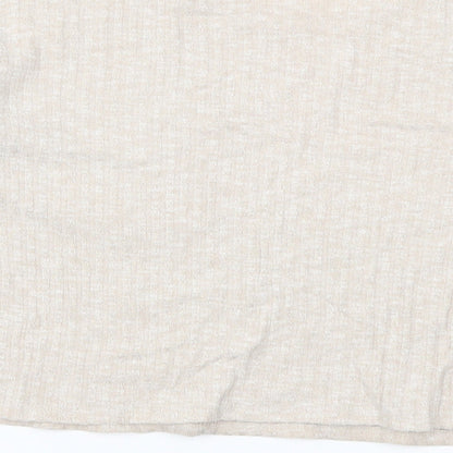 Sportsgirl Womens Beige   Cropped T-Shirt Size M