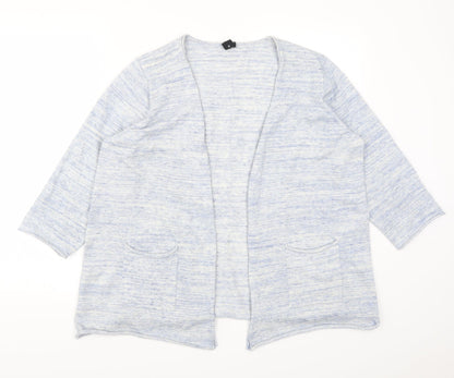 Adia Womens Blue   Cardigan Jumper Size S