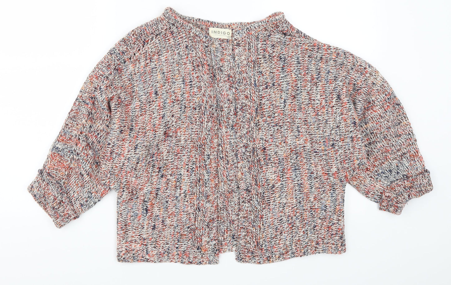 Marks and Spencer Womens Red   Cardigan Jumper Size M  - Blue