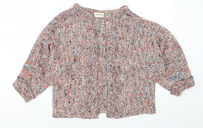 Marks and Spencer Womens Red   Cardigan Jumper Size M  - Blue