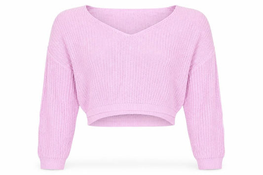 Boohoo Womens Pink   Pullover Jumper Size L