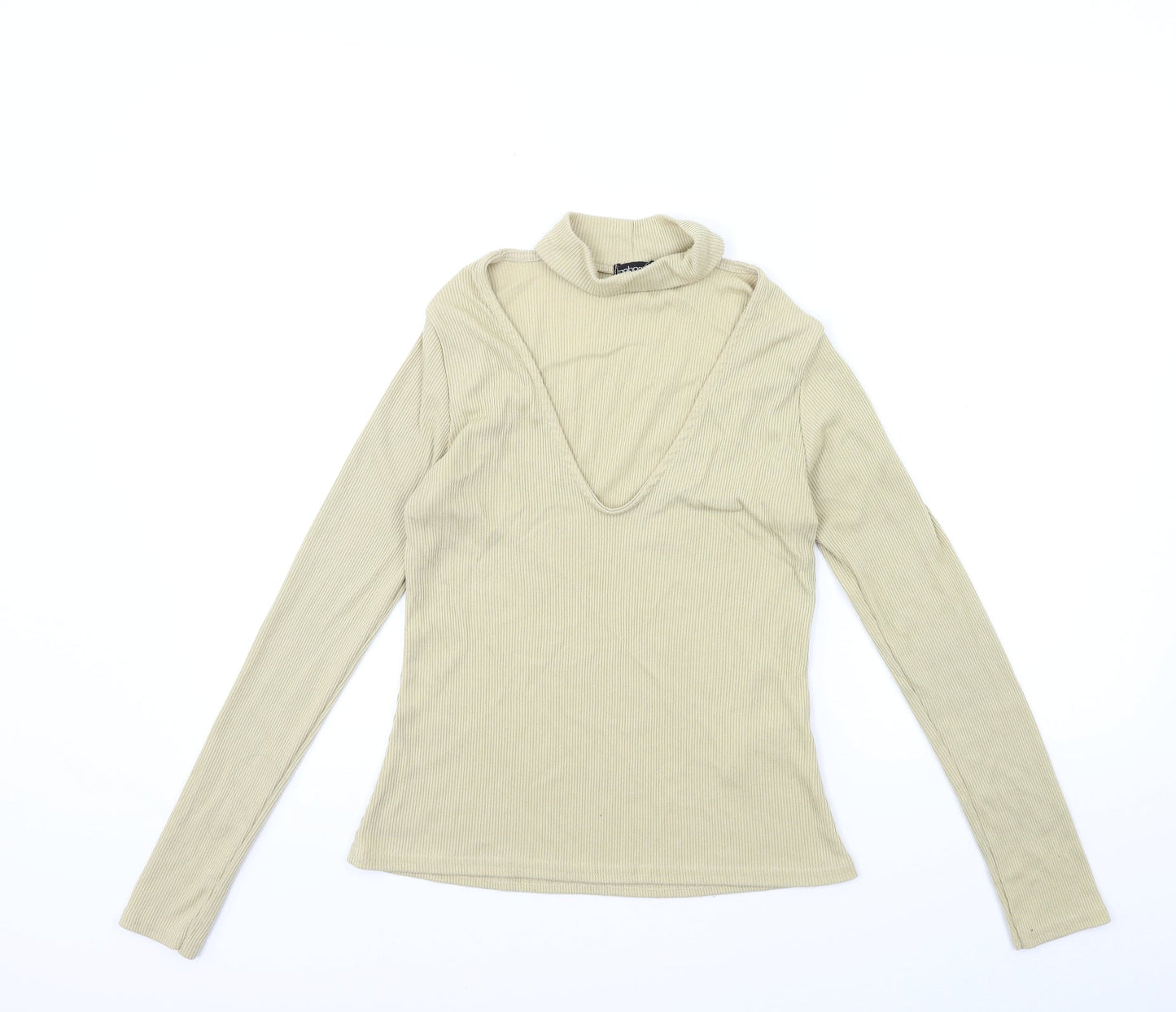 Boohoo Womens Green   Pullover Jumper Size 8