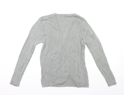 Ozone Womens Green  Knit Cardigan Jumper Size L