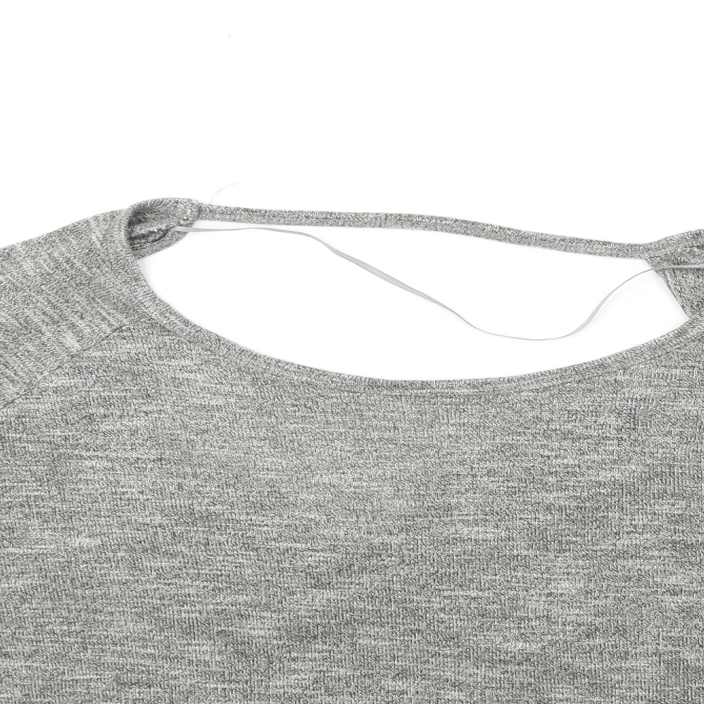 Atmophere Womens Grey   Pullover Jumper Size 14  - Scoop Back