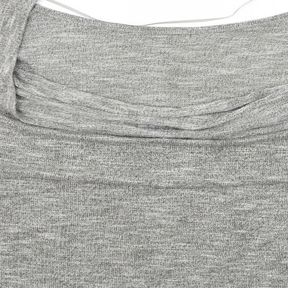 Atmophere Womens Grey   Pullover Jumper Size 14  - Scoop Back