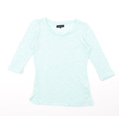 New Look Womens Green  Knit Pullover Jumper Size 6