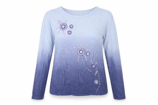 Bonmarché Womens Blue   Pullover Jumper Size S