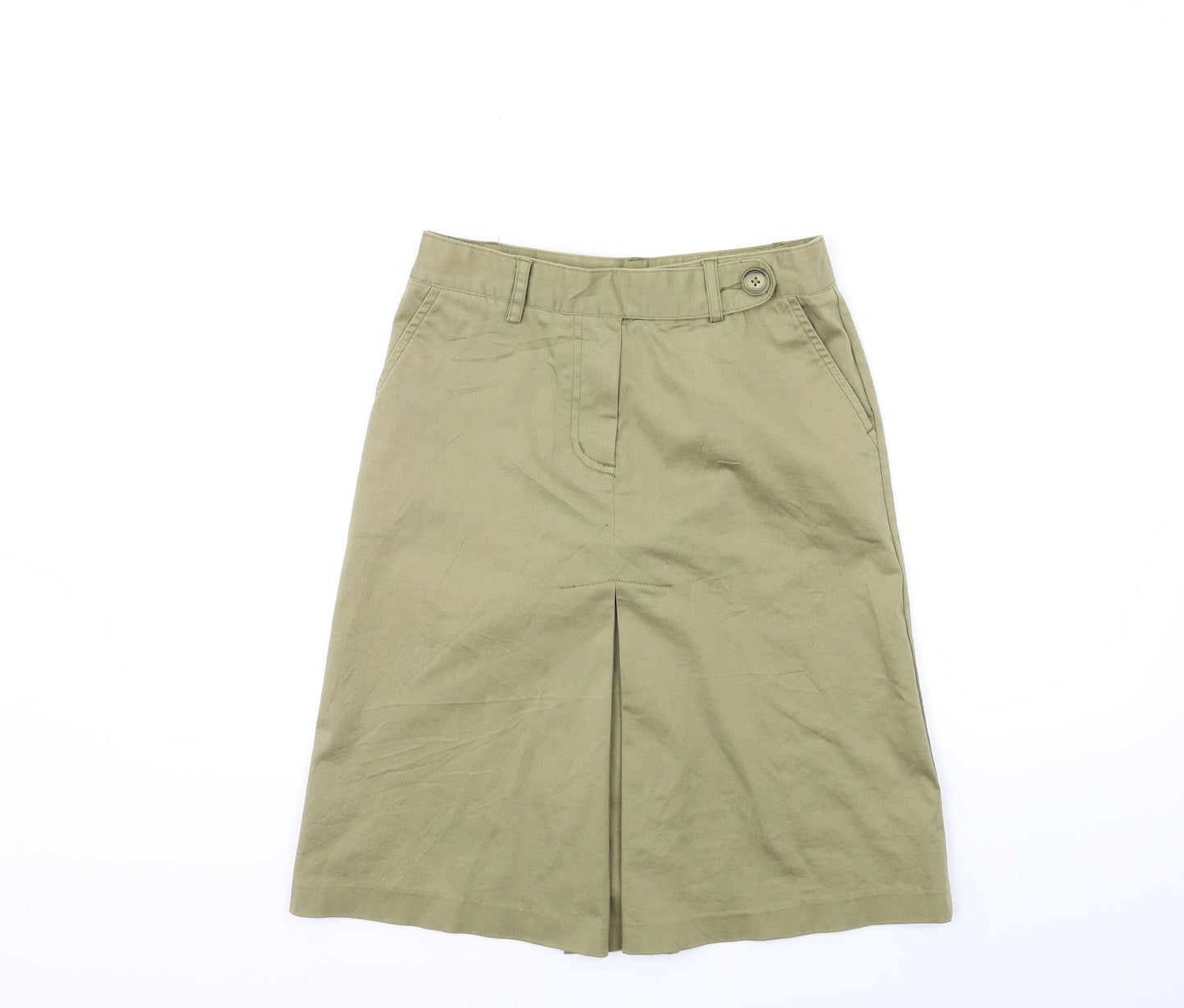 Vanezza regazza Womens Green   A-Line Skirt Size 26 in