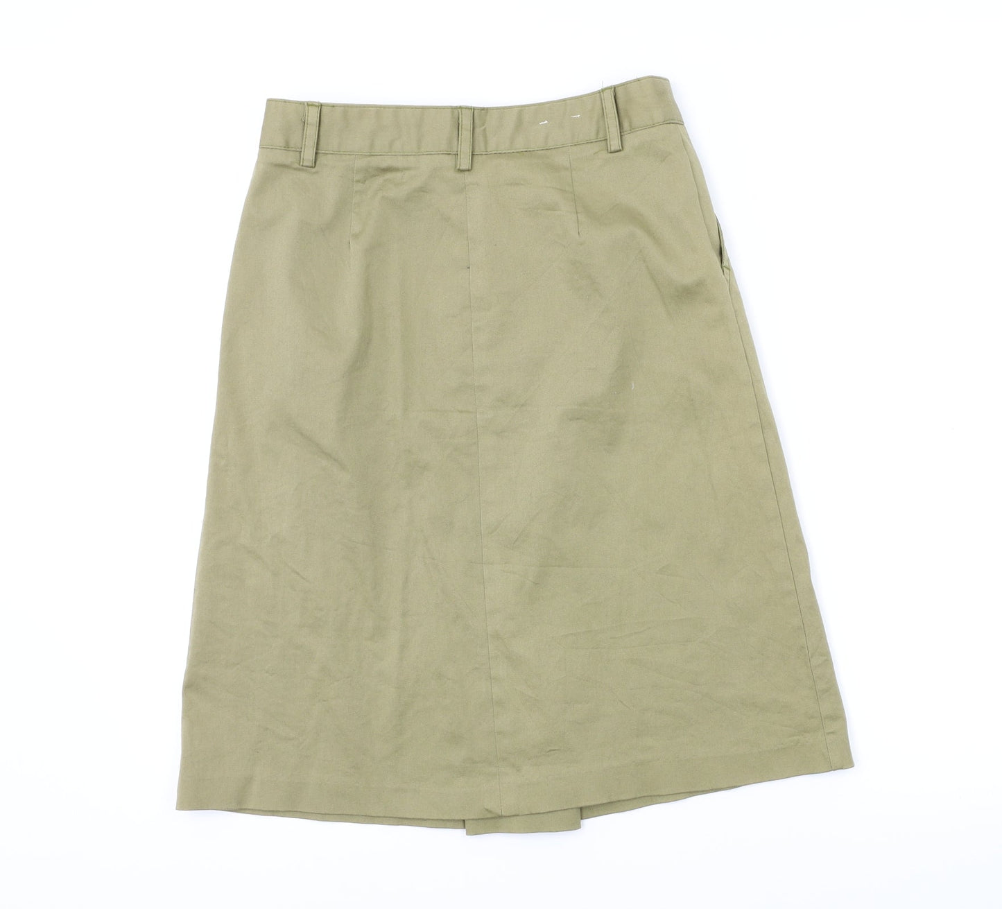 Vanezza regazza Womens Green   A-Line Skirt Size 26 in