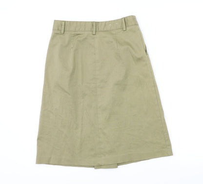 Vanezza regazza Womens Green   A-Line Skirt Size 26 in