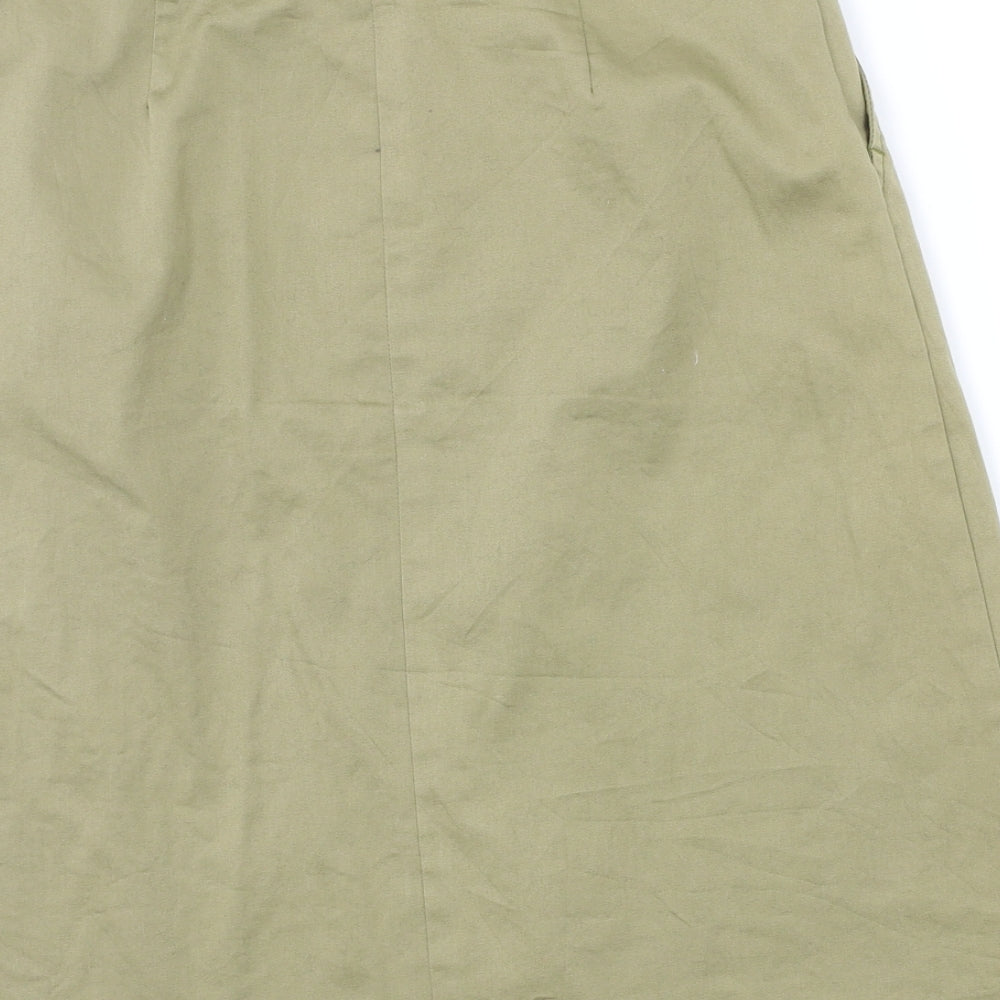 Vanezza regazza Womens Green   A-Line Skirt Size 26 in
