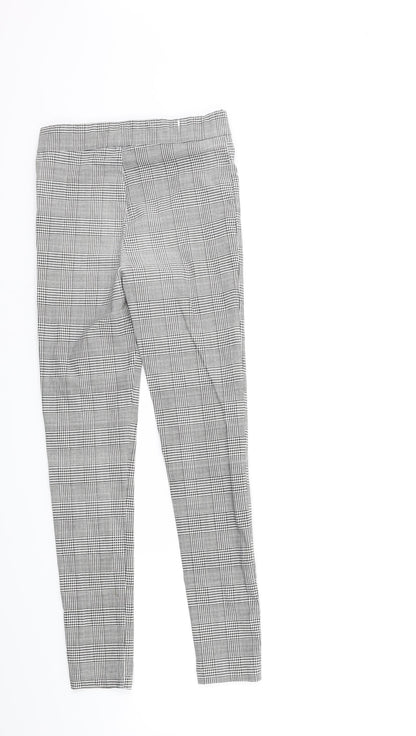 New Look Girls Black Check  Snow Pants Trousers Size 11 Years
