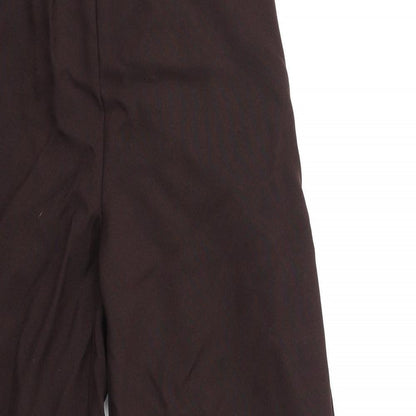 Womens UK Size 10 Preworn Regular Fit  Brown Trousers