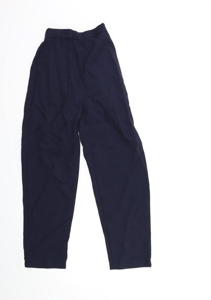 Preworn Womens Black   Trousers  Size 23 in L25 in