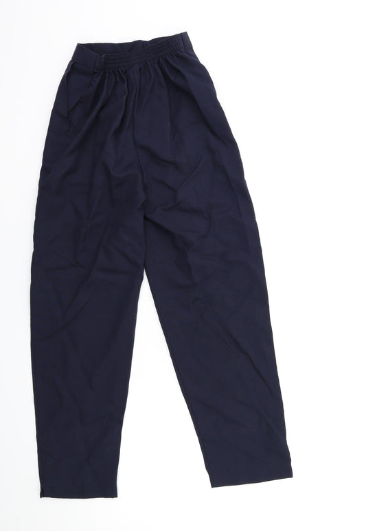 Preworn Womens Black   Trousers  Size 23 in L25 in