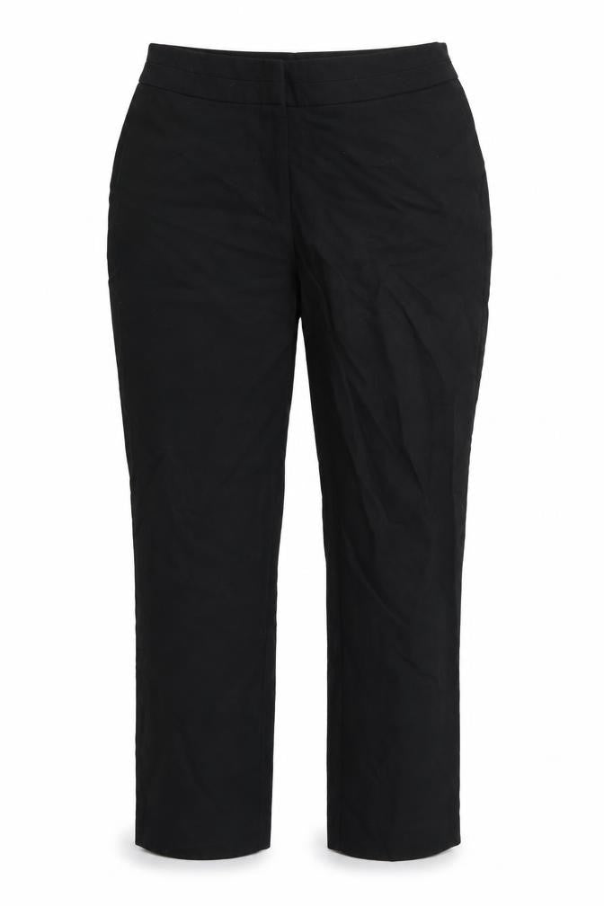 Womens UK Size 10 Preworn Regular Fit  Black Trousers