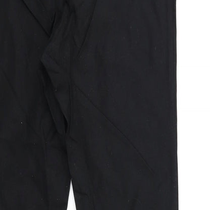 Womens UK Size 12 River Island Regular Fit Snow Pants Black Trousers