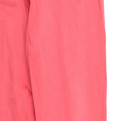 Denim & Co. Womens Red  Denim Skinny Jeans Size 12 L28 in