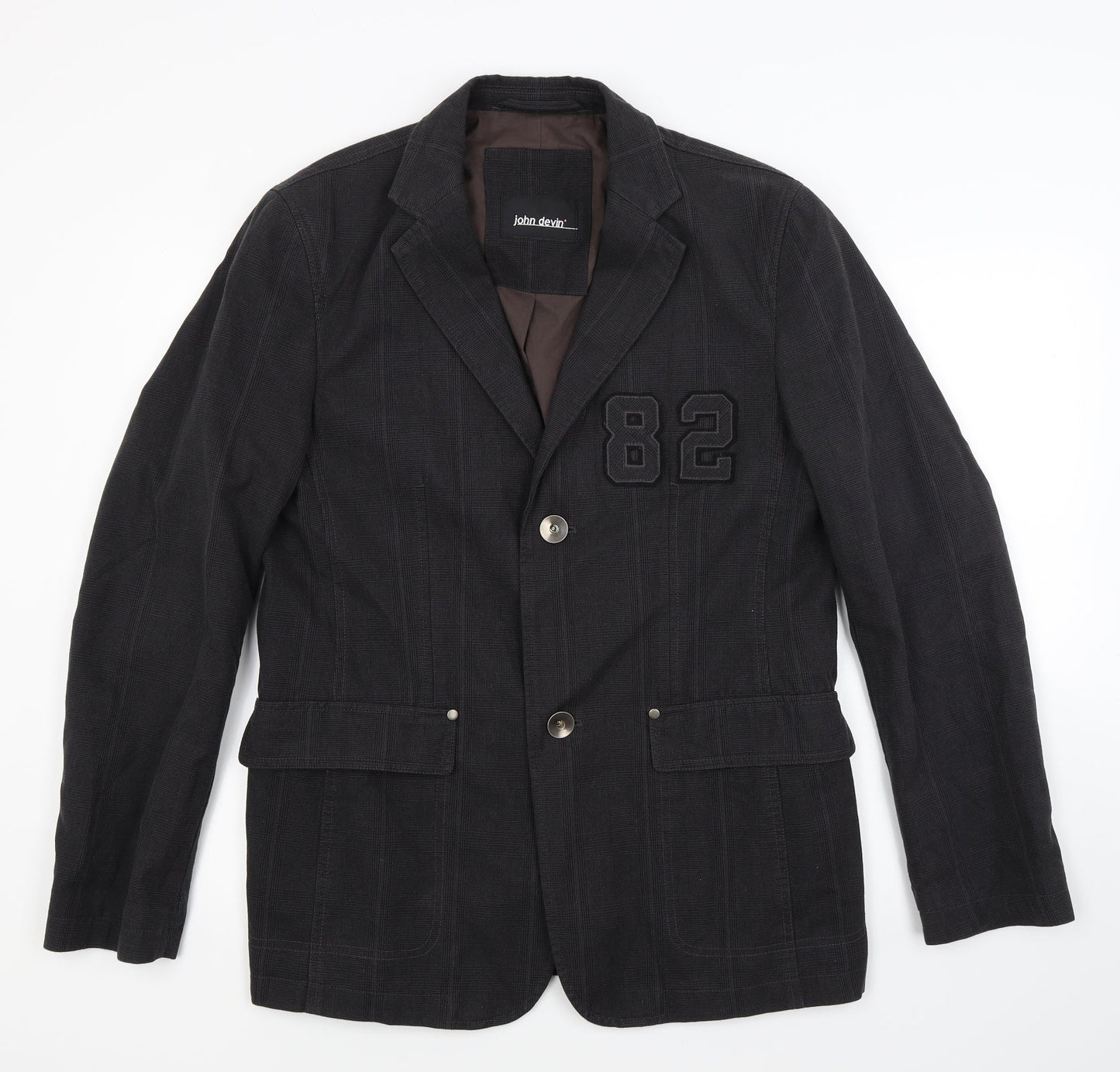 Mens UK Size 40 John Devin Grey Jacket