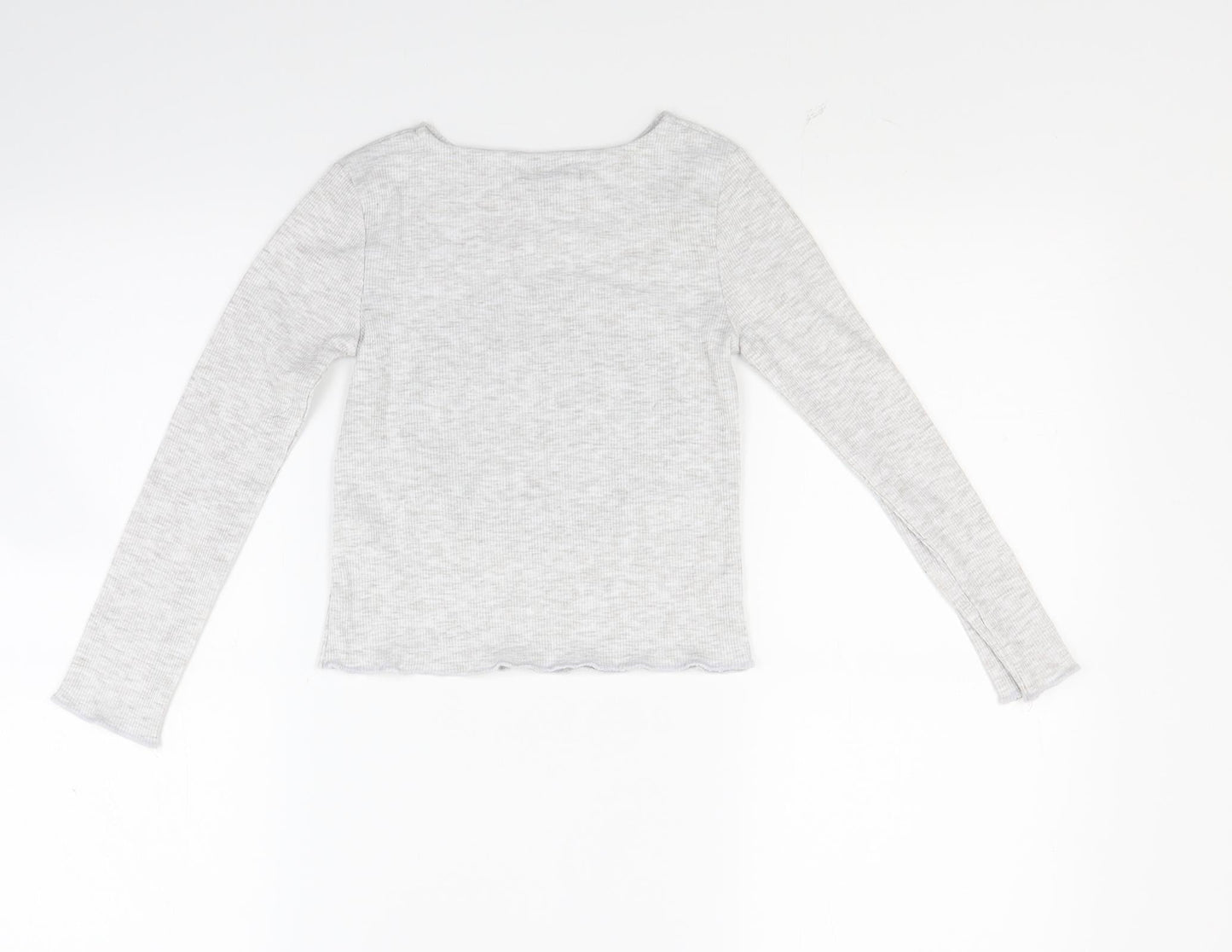 Primark Girls Grey   Pullover Sweatshirt Size 7-8 Years  - Fashion Icon