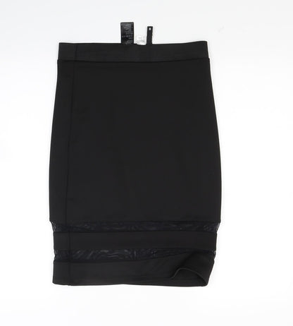 Divided Womens Black   Bandage Skirt Size S
