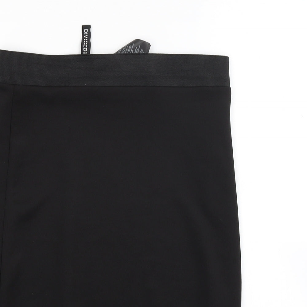 Divided Womens Black   Bandage Skirt Size S
