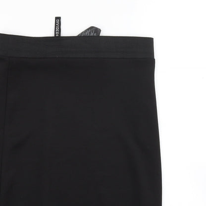 Divided Womens Black   Bandage Skirt Size S
