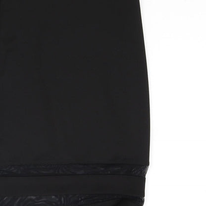 Divided Womens Black   Bandage Skirt Size S