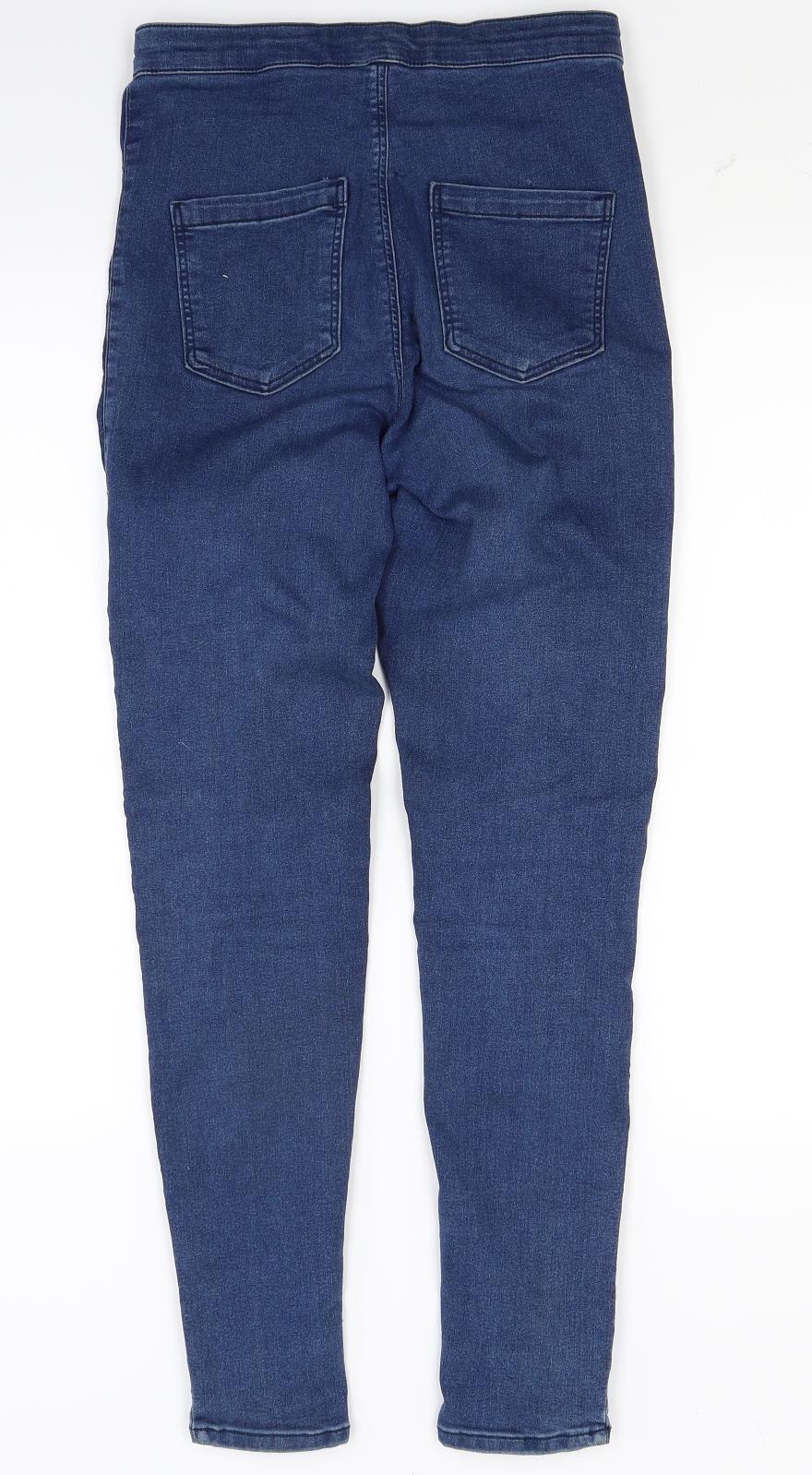 Topshop Womens Blue  Denim Jegging Jeans Size 28 in L26 in