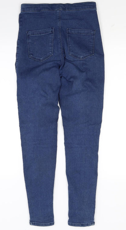 Topshop Womens Blue  Denim Jegging Jeans Size 28 in L26 in
