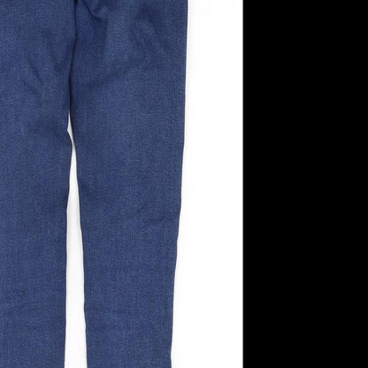 Topshop Womens Blue  Denim Jegging Jeans Size 28 in L26 in