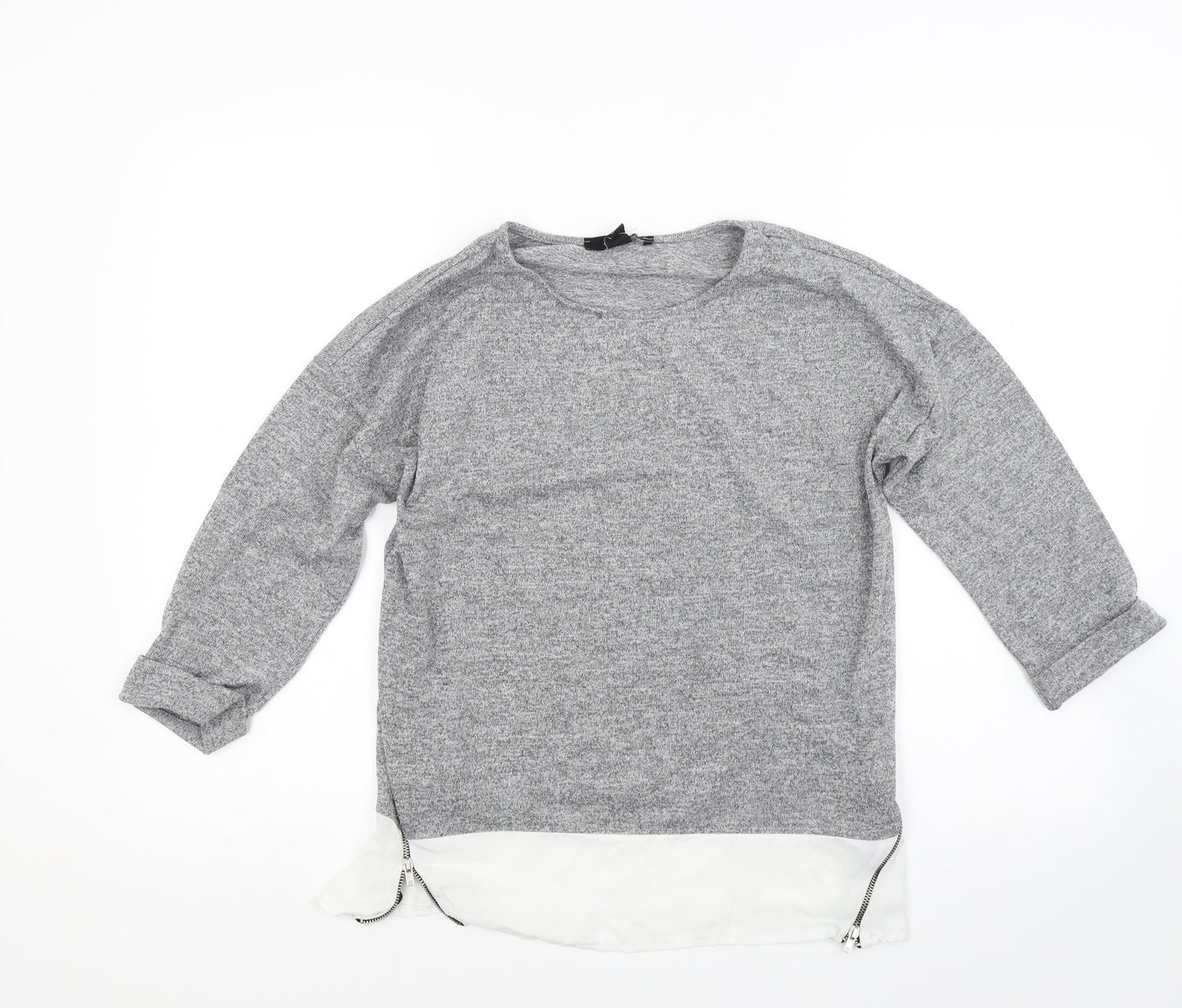 Primark Womens Grey   Pullover Jumper Size 10