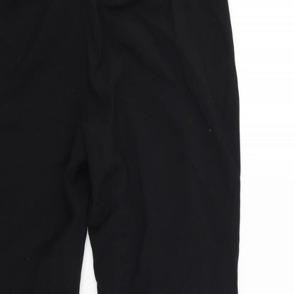 Womens UK Size 14 Marks and Spencer Regular Fit  Black Trousers
