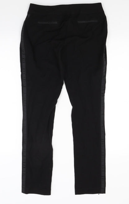 Ferne Cotton Womens Black   Trousers  Size 8 L26 in