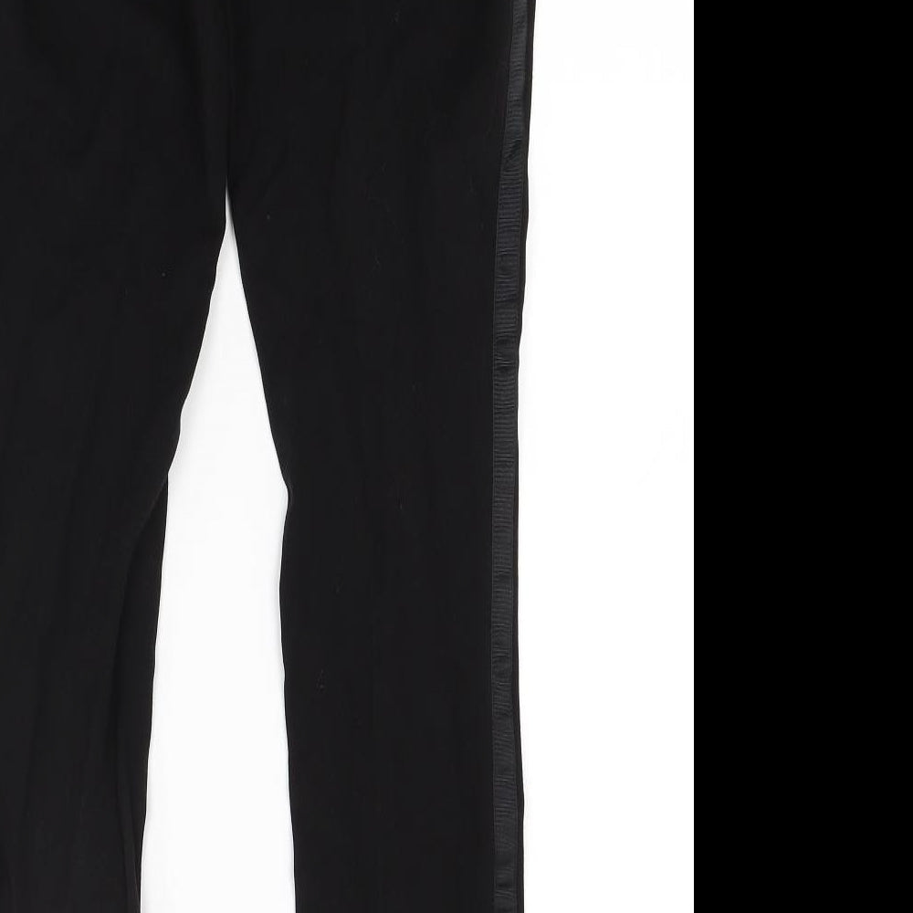 Ferne Cotton Womens Black   Trousers  Size 8 L26 in