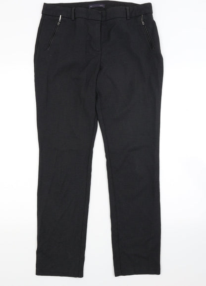 Womens UK Size 12 Marks and Spencer Regular Fit  Grey Trousers