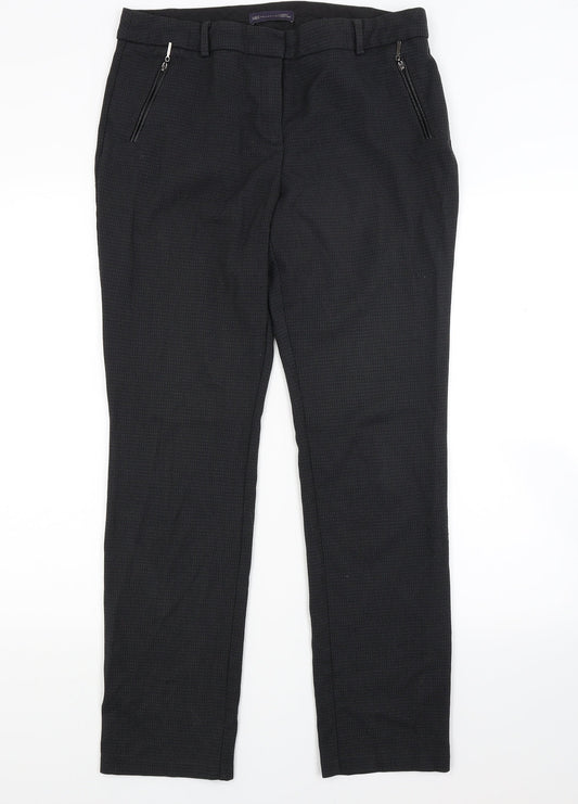 Womens UK Size 12 Marks and Spencer Regular Fit  Grey Trousers