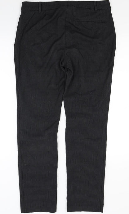Womens UK Size 12 Marks and Spencer Regular Fit  Grey Trousers